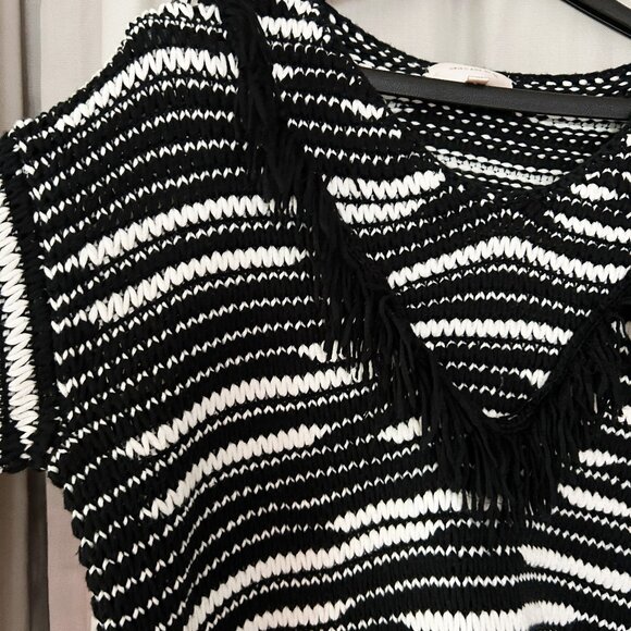 Anthropologie Skies are Blue Fringe Sweater - Picture 2 of 7